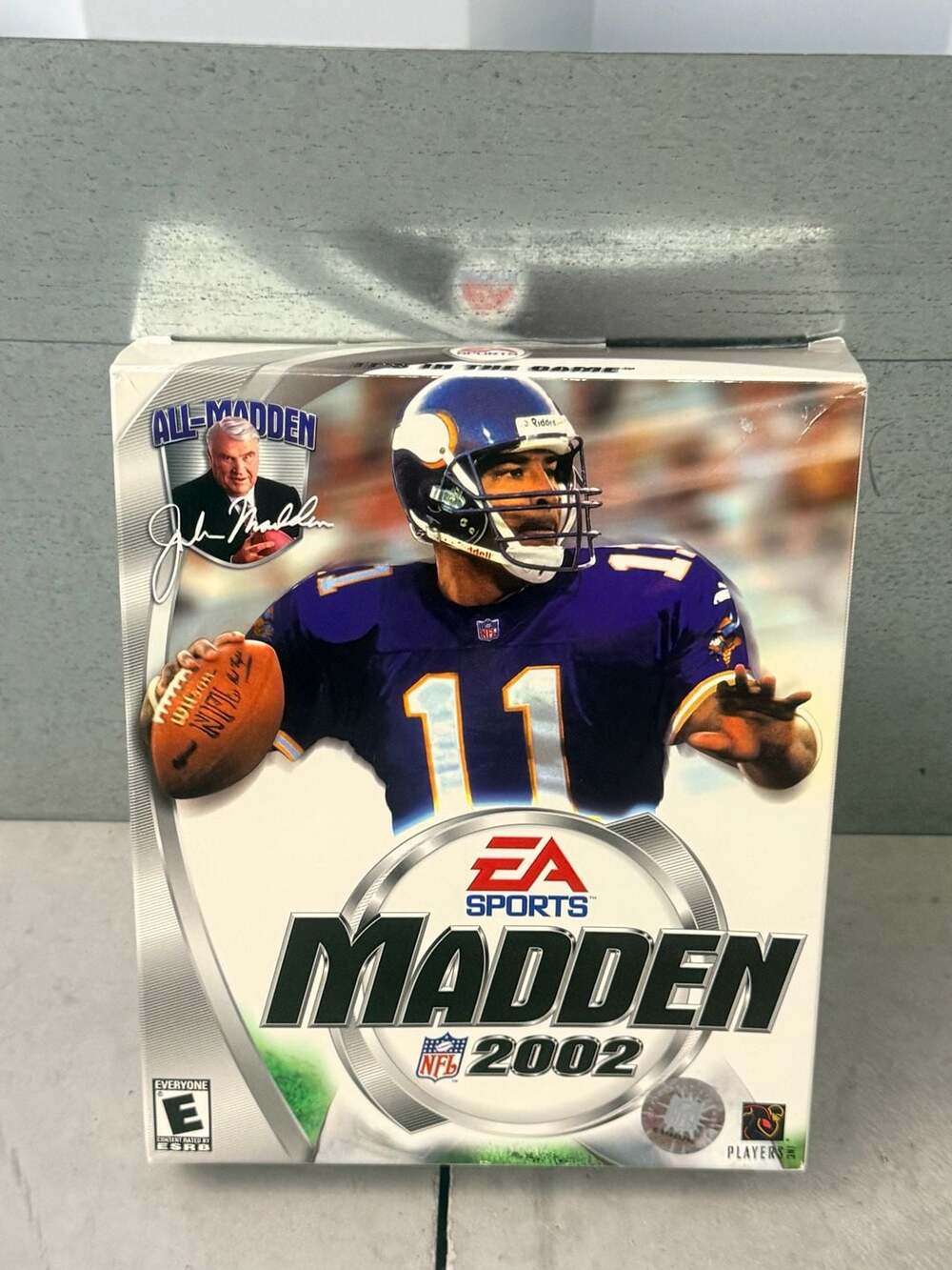 Madden NFL 2002 Big Box PC CD-ROM Game CIB Complete Box Manual Jewel Case⁠